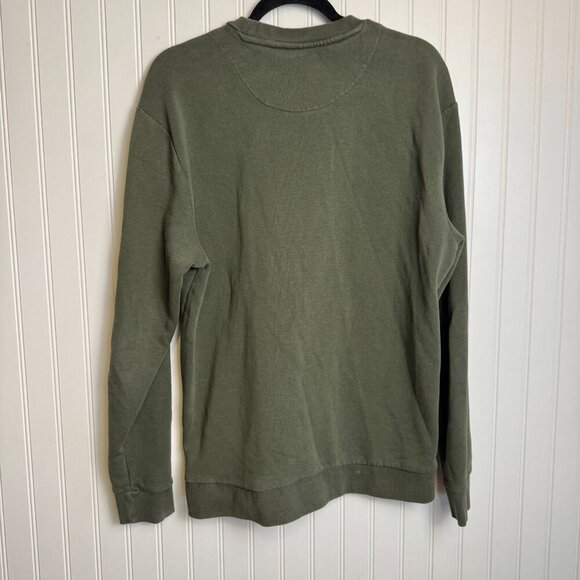 Larsson & Co Green Crew Neck Men's Pullover Sweatshirt Size Medium M23 - Picture 5 of 5